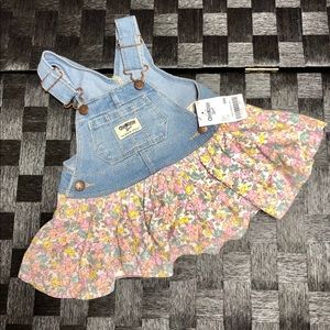 OshKosh girls overall dress